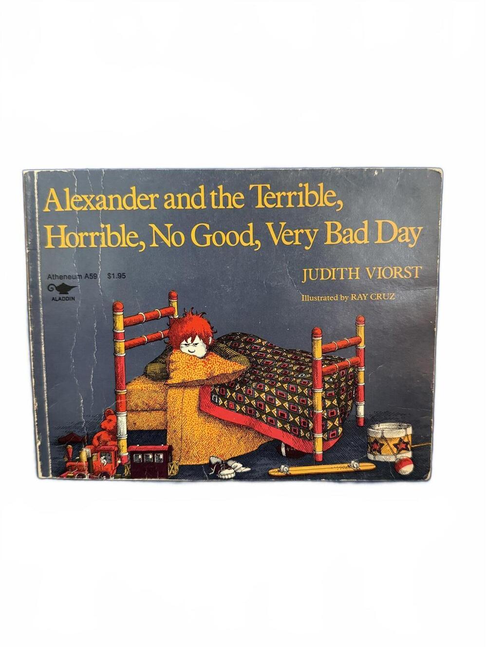 Alexander and the Terrible Horrible No Good Very Bad Day 1972 Paperback